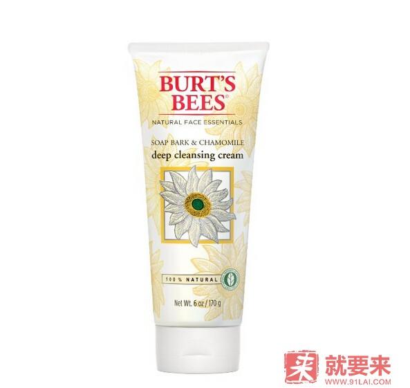 burt"s bees 小蜜蜂 chamomile 洋甘菊深层洁净洁面乳