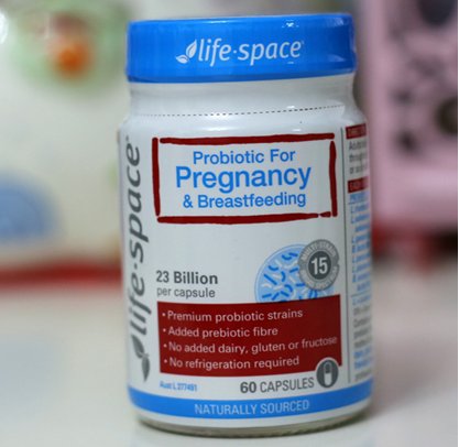 Life Space 孕妇及哺乳期妇女益生菌胶囊 60粒 调节肠胃增强免疫力