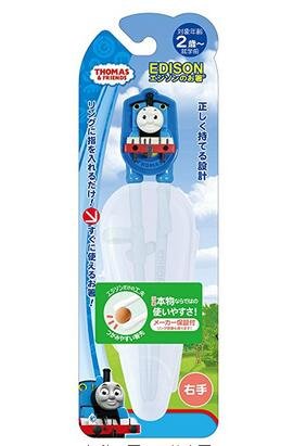 KJC EDISON托马斯小火车款 宝宝学习筷 练习筷 2岁-学前