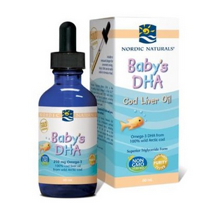 好价！Nordic Naturals 挪威小鱼 DHA 婴幼儿鳕鱼油滴剂 原味 60ml