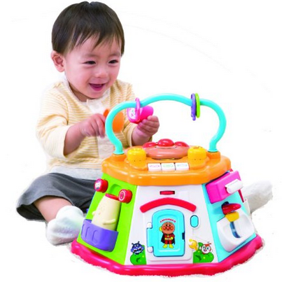 面包超人七面体益智玩具游戏盒