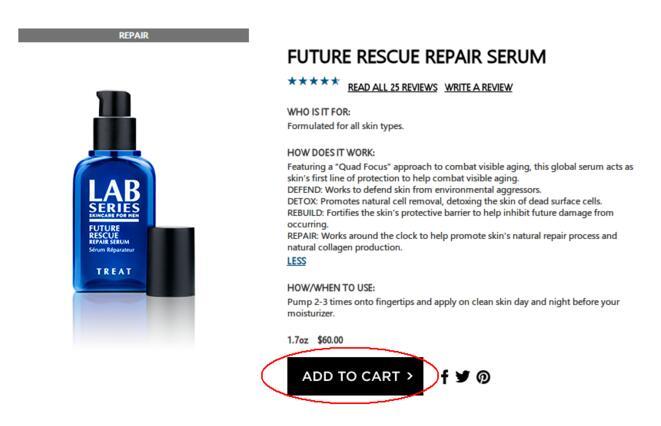 Lab series美国官网海淘攻略